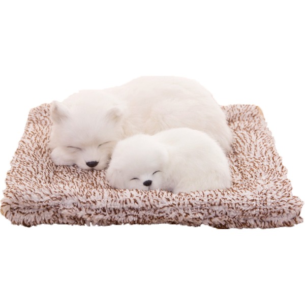 Aktivt kol simuleringshund bil tillbehör bambukolspåse, För att ta bort formaldehyd och lukt Samoyed