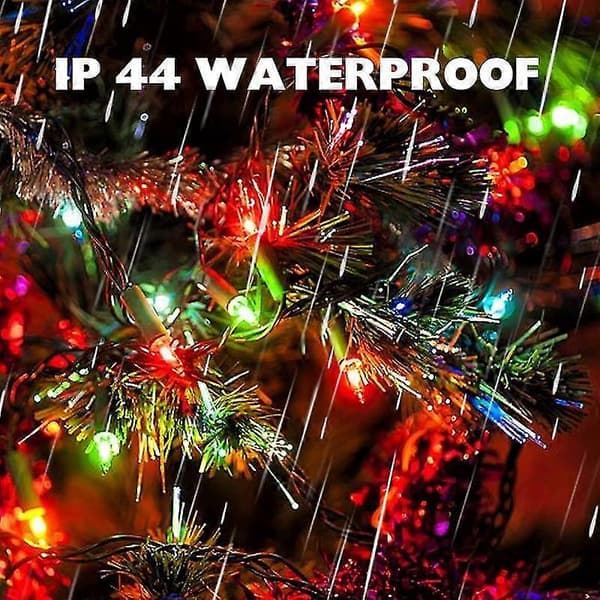 Jouluvalosarja, 50 LED-valoa UL-sertifioinnilla colorful