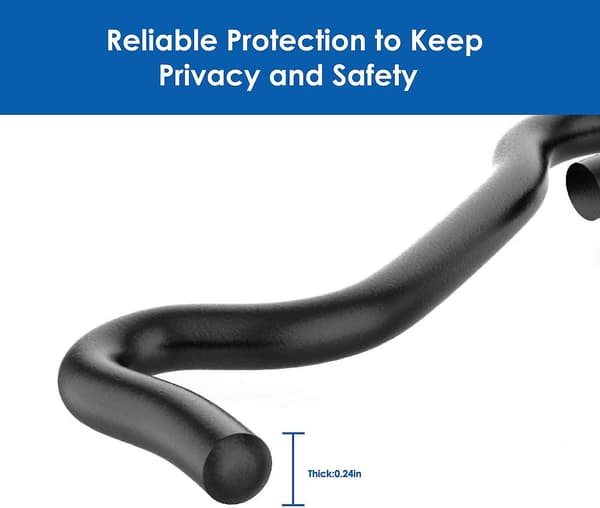 4 Privacy Hook And Eye Latch Easy Lock För Ladugårds- Och Fönsterdörr,acsergery Svart