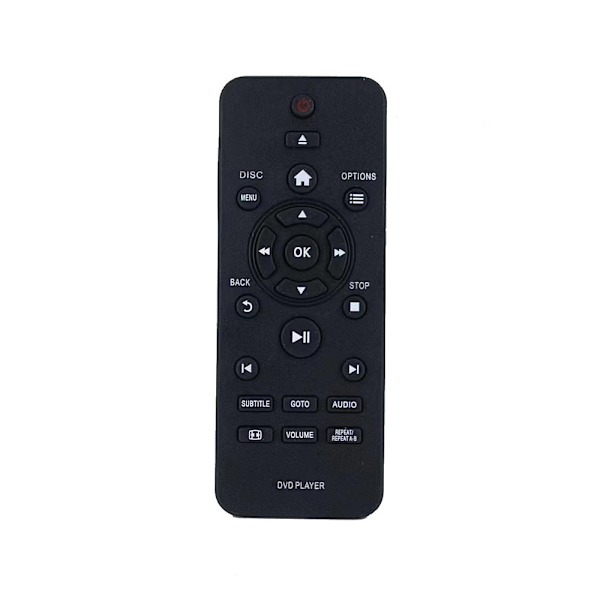 Universalfjärrkontroll för Philips DVD-spelare, fungerar med nästan alla modeller Dvp2880 Dvp2880/f7 Dvp3680/62