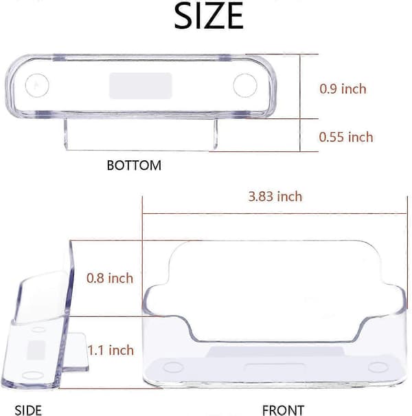 Emballage Visitkort Holder Klar Visitkort Holder Stand