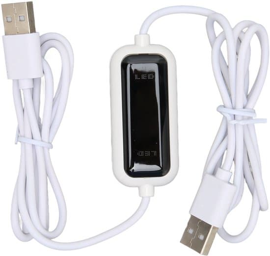 USB-dataöverföringskabel - Plug-and-Play PC-överföringskabel - Snabb överföring mellan Windows-datorer - 1 enhet - Svart (hemanvändning)