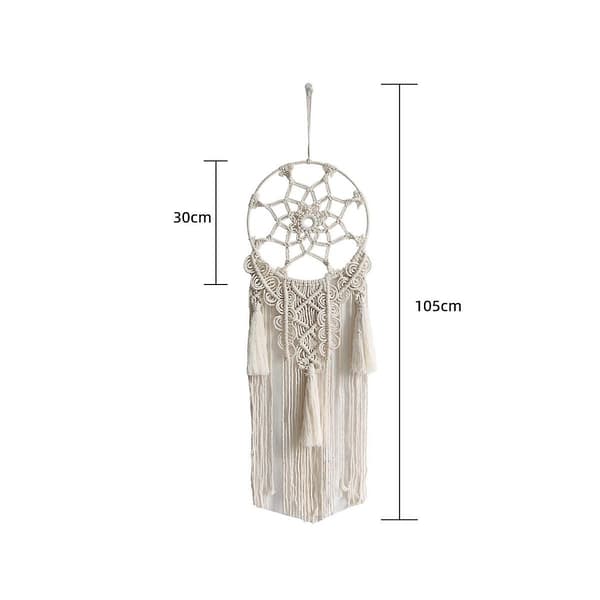 Drömfångare för sovrum, vuxna, boho väggdekor, drömfångare, macramé väggdekoration, heminredning