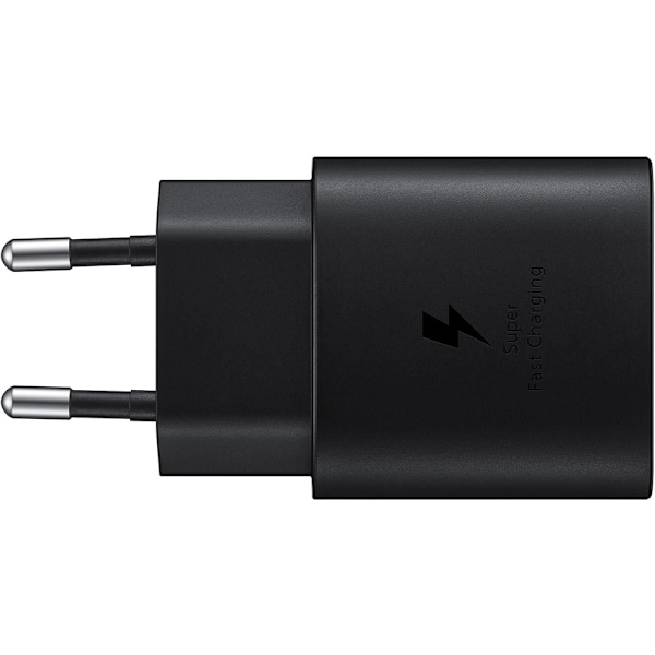 3 st Laddare Kompatibel med Samsung EP-TA800XBEGWW, USB Typ A (25W), Snabbladdningsteknik, Svart - Type-C Kabel Ingår