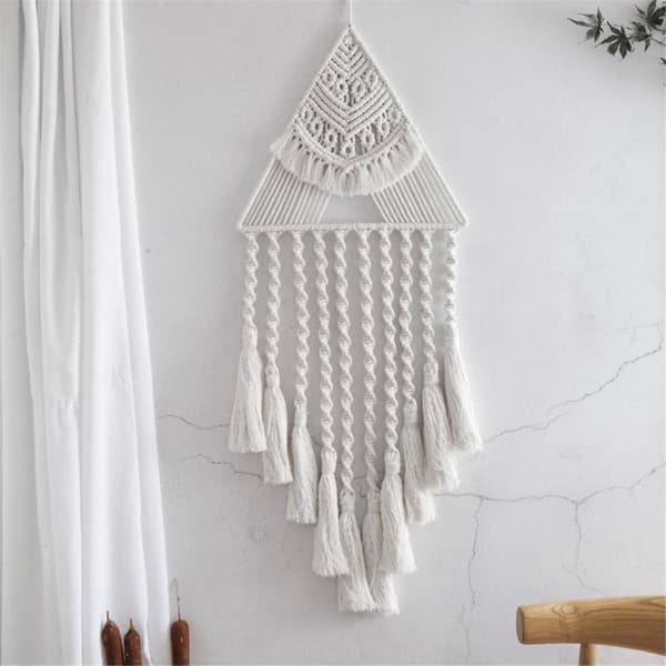 Väggbonad Drömfångare Boho Makramé Drömfångare Native Drömfångare Boho Vävd Heminredning Hängande Drömfångare B