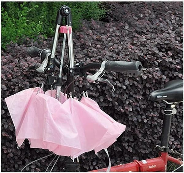Universal Foldbar Cykel Paraplyholder - Paraplystativ Kørestols Paraply[D]