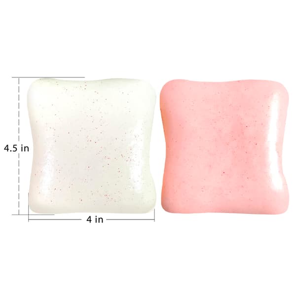 Långsamt stigande Squishy Brödset, Smörformade Stressbollar, Fidget Sensoriska Leksaker för Lugnande, ADHD Lindringspresent, Partyfavorit, Julklapp