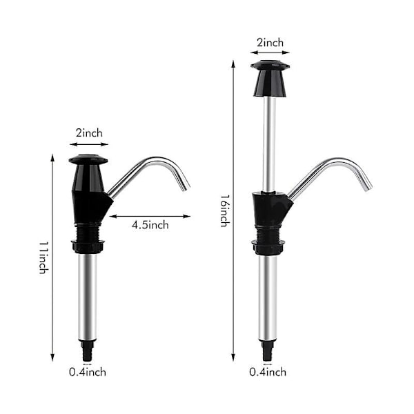Caravan Diskho Vatten Handpump Kran Dubbelverkande Diskho Kran Camping Trailer Husbil Ersättningsverktyg Dricksvagn