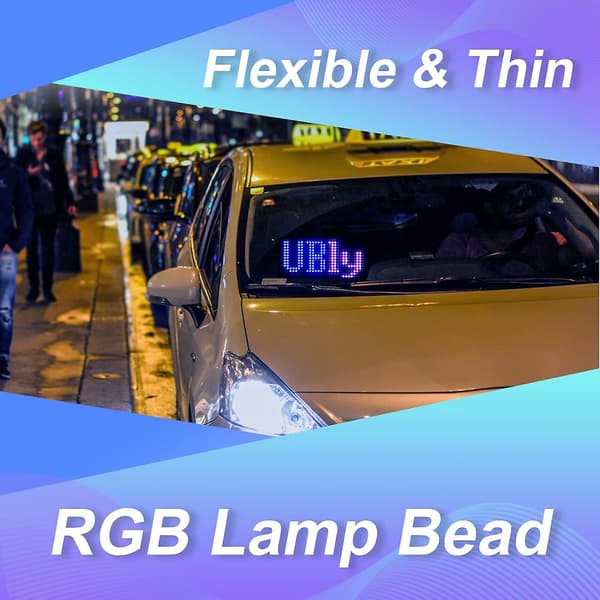 2024, Bilsymbol LED-logotyp, programmerbar LED-logotyp, flexibel digital skyltning, Bluetooth APP-kontroll, DIY-redigeringsanimation, text