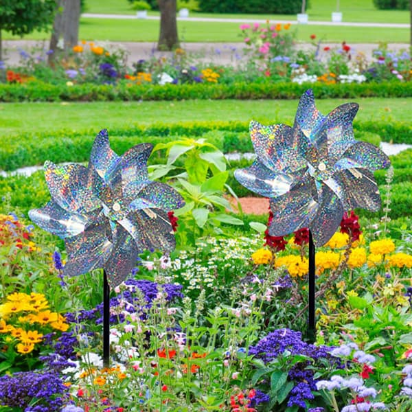 Vindspinnere / Reflekterende Fugleskræmsler 10-pak