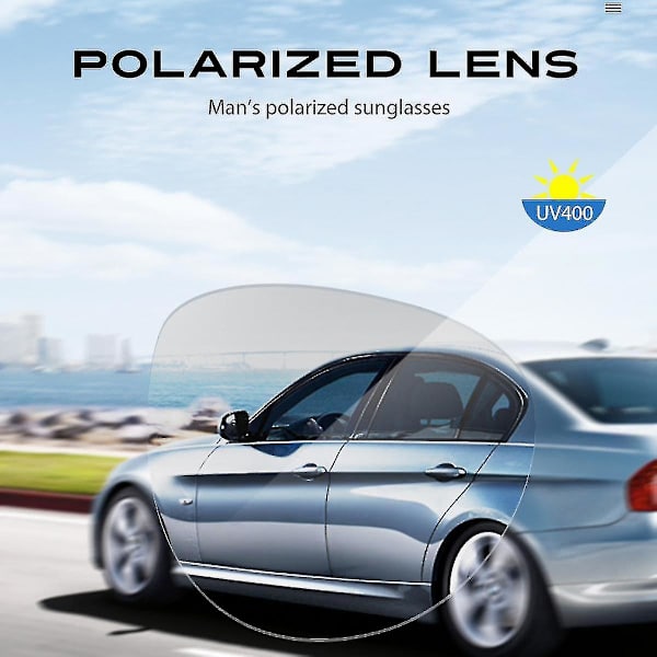 Polariserade solglasögon för män och kvinnor, designade solglasögon med UV-skydd xq-sg1816