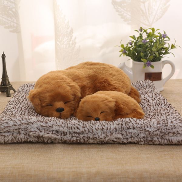 Aktivt kol simuleringshund bil tillbehör bambukolspåse, För att ta bort formaldehyd och lukt Golden Retriever