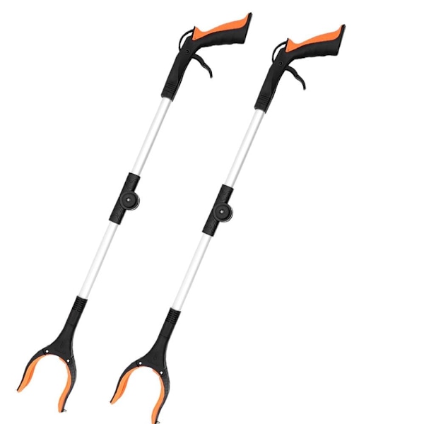 2-pack Griparverktyg, Lång Räckvidd Griparverktyg med Magnetisk Spets, Skräpplockare, Sopupplockare, Skräpuppsamlare