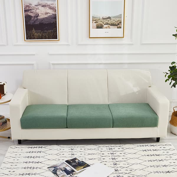 3 st soffa säteskuddeöverdrag Hög stretch individuellt säteskuddeöverdrag Soffaöverdrag Soffa kuddeöverdrag Green