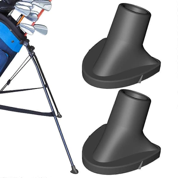 4-pak Golf Bag Stativfødder, Udskiftningsfødder til Golfbag Essentielle Tilbehør