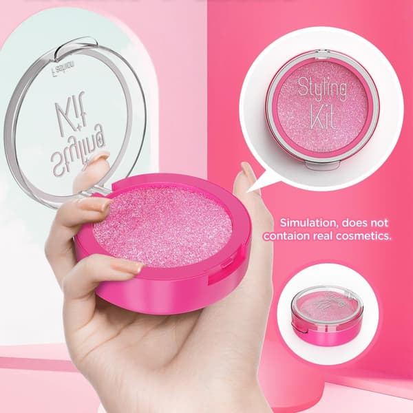 Falske makeupsæt til piger legetøj 3 4 5 år, foregive makeuplegetøj til piger fødselsdagsgaver 3-5 år (pink)