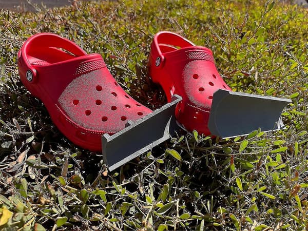 Sneplov Charm Tilbehør til Croc Sko, Et Par Sneplov Croc Tilbehør Frontblad