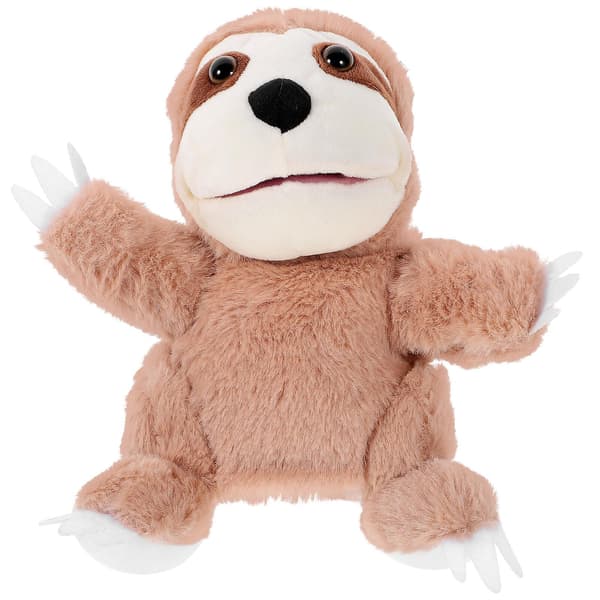 Sloth Hand Puppet Mjuk Plysch Djur Hand Puppet Interaktiv Berättande Puppet