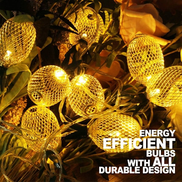 20 LED Ananas Ljusslinga - Dekorationspresenter Drivna för DIY Jul Tropisk Temafest Festival Bröllop Hemfest Sovrumsdekoration
