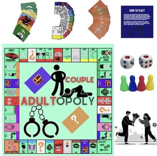 Parbrädspel – Romantiskt spel för sovrummet – Rolig kväll & dejtidéer
