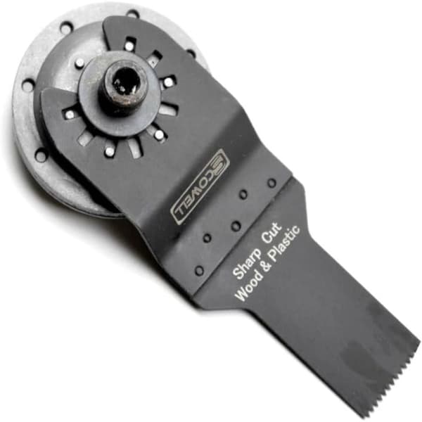 1-pack Oscillerande sågadapter för maskiner av Star Shank-typ för att installera vanliga Starlock Muli Tool-sågblad