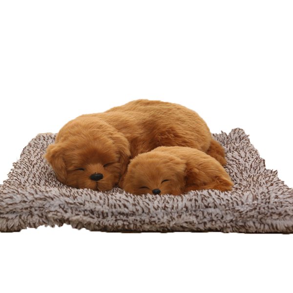 Aktivt kol simuleringshund bil tillbehör bambukolspåse, För att ta bort formaldehyd och lukt Golden Retriever