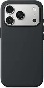 For iPhone 17 Pro Max-deksel kompatibel med MagSafe flytende silikon telefon bakdeksel