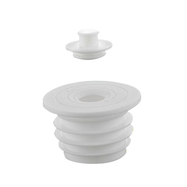 Rørforsegling, silikoneforsegling, bruseafløb, afløbsrør, deodorantforsegling, rørforsegling 40-50mm White