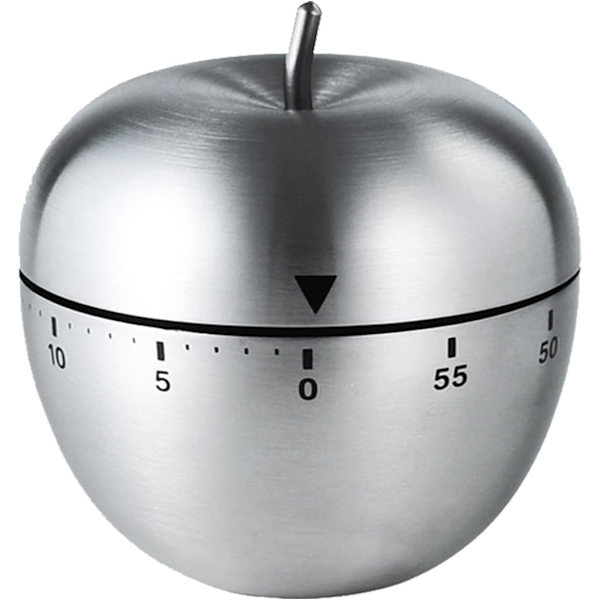 60-minutters eggtimer, kjøkkentimer, opptrekkstimer 0-60 minutter, klasseromstimer, visuell timer for barn