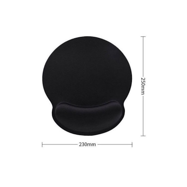 Musmatta, Ergonomisk musmatta och tangentbords handledsstöd set för dator laptop, halkfri gummibas memory foam handledsstöd set