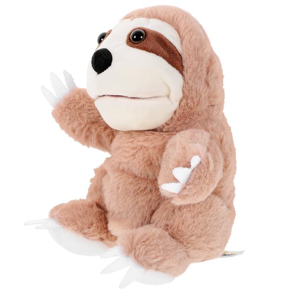Sloth Hand Puppet Mjuk Plysch Djur Hand Puppet Interaktiv Berättande Puppet