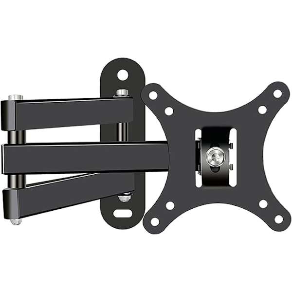 TV-väggfäste Justerbart Platt Panel Ram TV-väggfäste Stöd 15 Graders Lutning för 14-27 tums LCD LED-skärm
