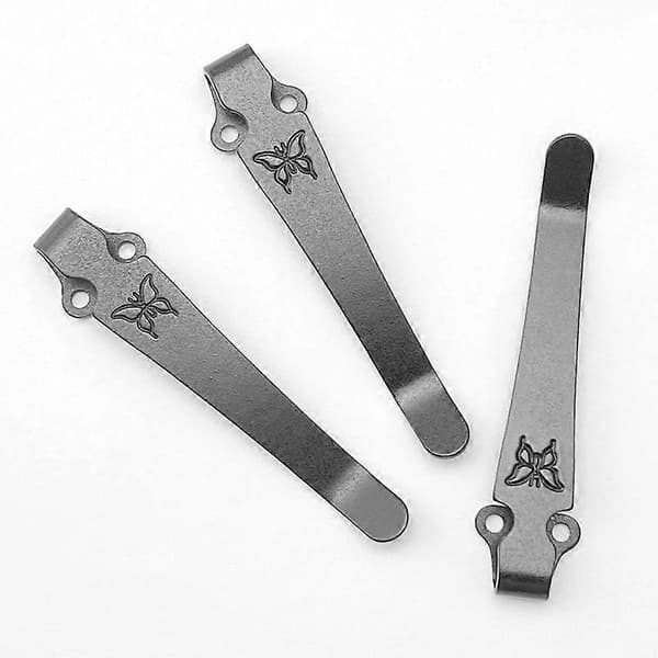 Udskift sommerfugle-rygclipsen Benchmade Griptillian Deep Carry Titanium Clip