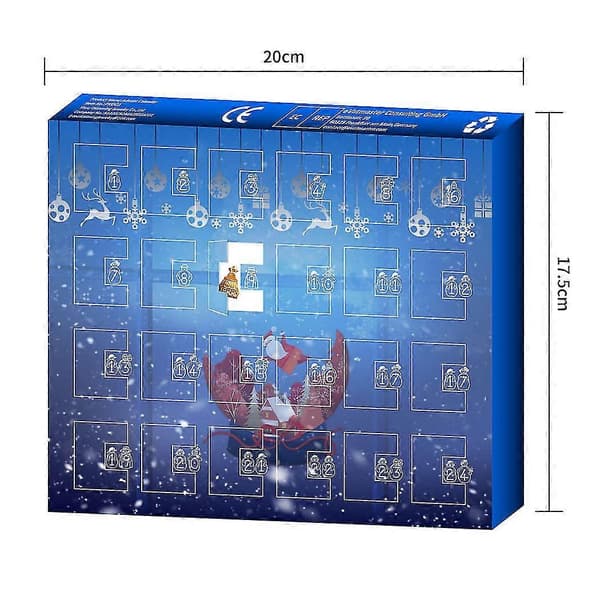 2025 Julekalender Blindboks DIY Armbånd Julekalender Barn Blindboks Gave