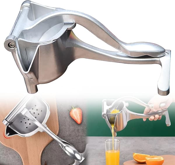 Manuel Juicer Citronpresser, Citrus Lime Appelsin Frugt Håndpresser, Aluminiumlegering Manuel Håndpresser