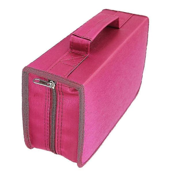 CD DVD Etui Holder Organizer Spil Disk Etui DVD Opbevaringstaske Rød
