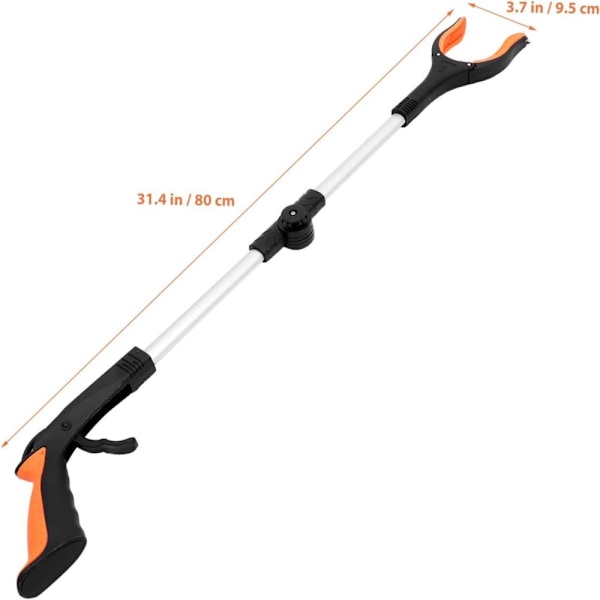 2-pack Griparverktyg, Lång Räckvidd Griparverktyg med Magnetisk Spets, Skräpplockare, Sopupplockare, Skräpuppsamlare