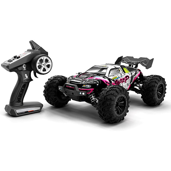 Fjärrstyrd Bil, 80km/h 1:16 Skala Snabb RC Lastbil För Vuxna Barn, 4wd Off Road Racing Buggy Med LED För Pojke