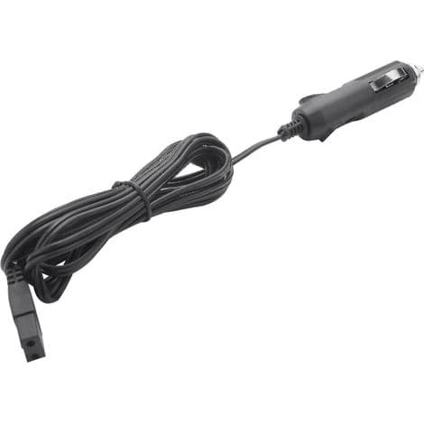 2m 12V cigarettænder ladekabel – til bilkøleskabe og kølebokse – ABS-materiale – 10A strøm