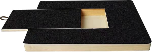 Hundens negleskrapepute - Sandpapirtrimmer for potefiling