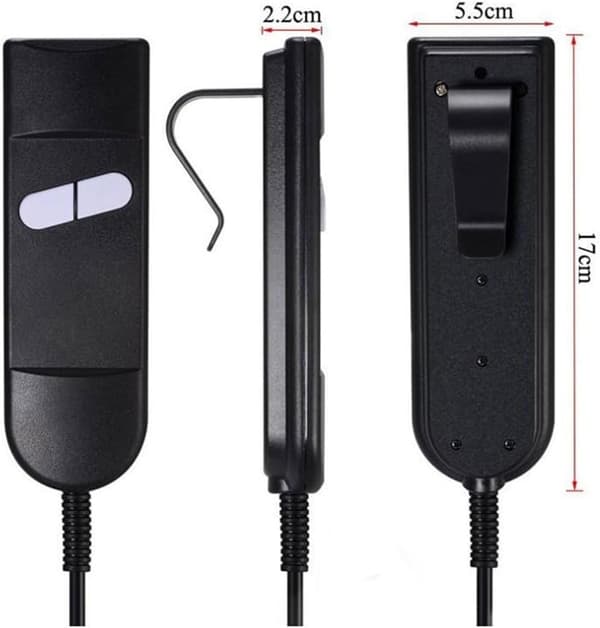 Elektrisk sengeløfter controller, ældrestolsjusteringskontakt, smart seng knap controller, latex madras tilbehør