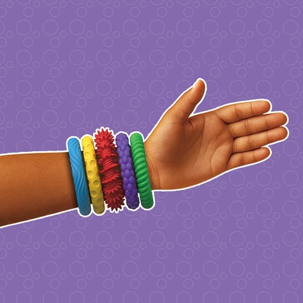 Fleksibelt Elastomer Ease Armbånd Til Angst Håndtræning Permanent Fleksibelt Fidget Legetøj