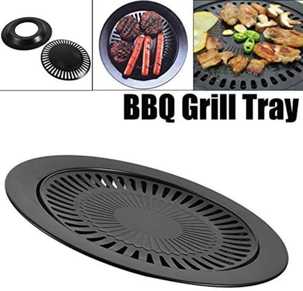 Koreansk-stil grillpanne – Non-stick, røykfri jernplate