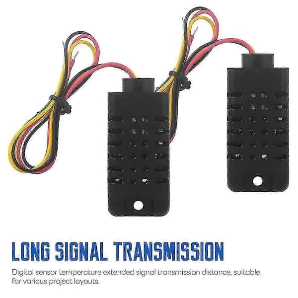 Fukt- och temperatursensormodul för DHT21/AM2301 Digital Kapacitiv 2-pack
