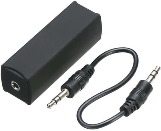 Jordsløyfe støyisolator med 3,5 mm kabel