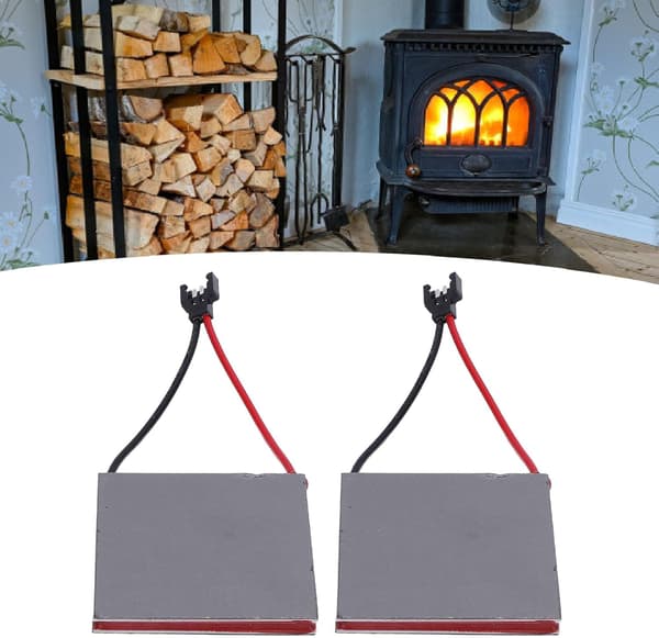2 stk Peisvifte Generatorplate Peisvifte Motor Vedovn Termoelektrisk Elektrisk Generator