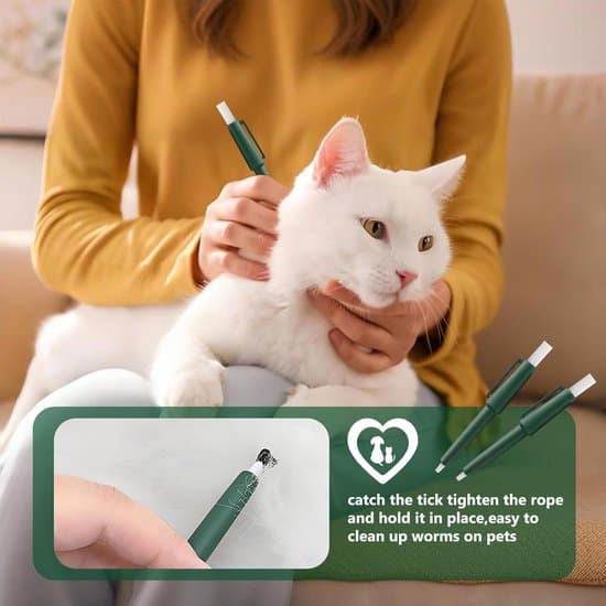 Flåtpen - Flåtfjerner til hunde og katte - ABS flåtværktøj til hjemmet, haven og rejser