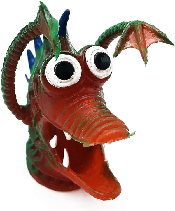 Silikonmonster Fingerdocka 5 Delar Tecknad Läskiga Monster Leksaker 3,3 cm per Fingerdocka för Barn Pojkar och Flickor