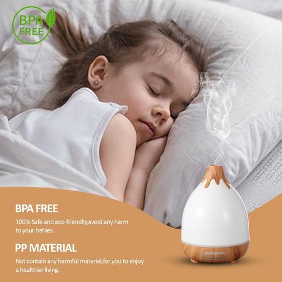 Aromaspridare 300ML - Aromaterapi - Luftfuktare - Aromaterapi - Doftspridare - Aromaspridare - Ljust Trä