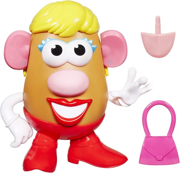 Mrs Potato Head Actionfigurleker for barn 3+, 12 deler og biter for montering